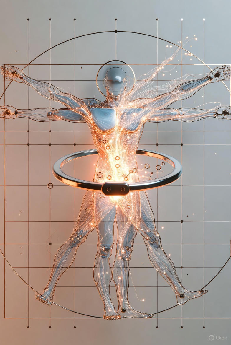 Vitruvian MetaHuman Logo